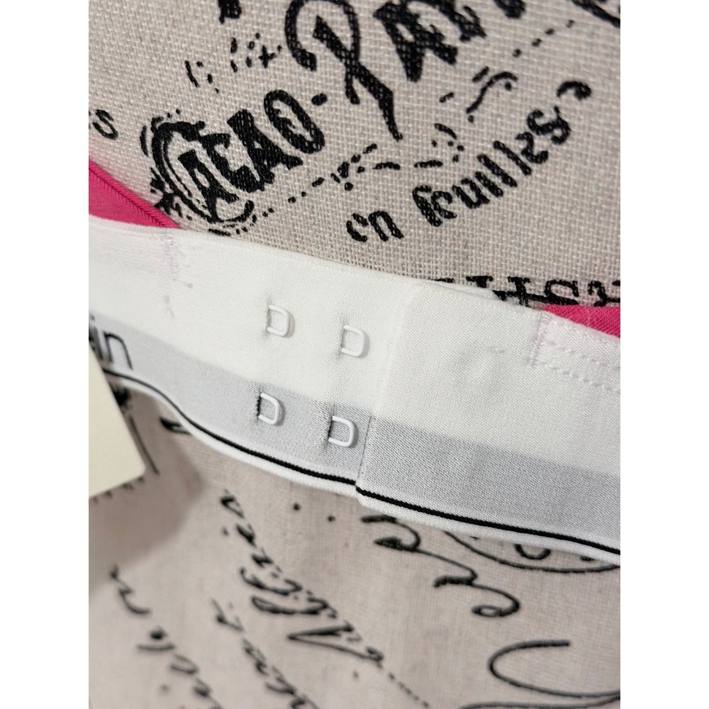 Calvin Klein Modern Cotton Pink Bralette Logo Band XL NWT - Picture 8 of 9